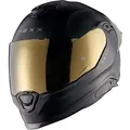 Produktbild: Nexx Y.100R Subsonic, Integralhelm - Matt Schwarz/Gold - M