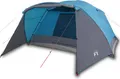 Produktbild: vidaXL Campingzelt mit Vorzelt 4 Personen Blau Wasserdicht