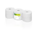 Produktbild: Satino comfort Toilettenpapier Großrollen, 2-lagig, hochweiß 317130 , 1 Paket = 6 Rollen à 380 Meter, JT2-kompatibel