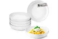 Produktbild: SÄNGER Teller Marlo, (6 St), Marlo, Weiß, Pastaschalen, Porzellan, PREMIUM COLLECTION