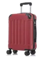 Produktbild: yonsly Hartschalen-Trolley Hartschalen-Koffer Trolley 360° Rollen, robuster Reisekoffer, 4 Rollen, mit Zahlenschloss, für Business und Urlaub 46/55/66/76 cm