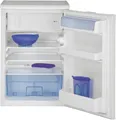Produktbild: Beko Tisch Kühlschrank TSE1284N 101 l +Gefrierfach 2 Ablagefächer H 84 . B Ware