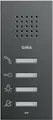 Produktbild: Gira 125028 Wohnungsstation AP System 55 anthrazit