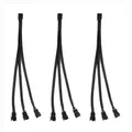 Produktbild: PC Fan Splitter Kabel 3 Pack PWM Lüfterverteiler 3PIN 4PIN
