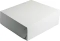 Produktbild: 50 Tortenkarton PAP 30 × 30 × 10 cm weiß Kuchenkarton
