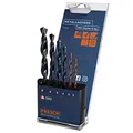 Produktbild: Presch Metallbohrer Set HSS Master 6-tlg - Universelles HSS Bohrer Set Metall zum Bohren in Stahl, Alu, Kupfer, Messing uvm. - Langlebiges Profi Metallbohrersortiment - Ø 2-8mm