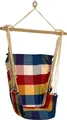 Produktbild: Hängesitz Bergamo bunt kariert Hängeschaukel Hängestuhl Hängesessel Schaukelsitz