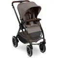 Produktbild: ABC Design Kinderwagen Samba 2, Graubraun, Textil, 60x108x88 cm, EN 1888, Feststellbremse, Fußstütze abklappbar, Federung, kugelgelagerte Räder, Verdeckung abnehmbar, 5-Punkte-Gurt, für Babyschale geeignet, Griff in Lederoptik, Transportsicherung, Sitz umsetzbar, abnehmbarer Schutzbügel, Baby on Tour, Kinderwagen, Kombikinderwagen