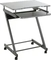 Produktbild: HAKU Computertisch auf Rollen anthrazit - MDF, Metall, B/H/T: 60x75x49 cm