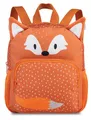 Produktbild: Glühwürmchen Kinderrucksack „Ella“ – süßer Tier-Rucksack für Kinder ab 3 Jahren mit Hauptfach, Vortasche & Steckfächern – ideal für Kindergarten, Ausflüge & Freizeit (Fuchs)
