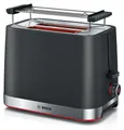 Produktbild: Bosch TAT4M223 Toaster 4 2 Scheibe(n) 950 W Schwarz  Edelstahl