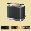 Produktbild: Bosch TAT 4M223 Toaster MyMoment mit Brötchenaufsatz - schwarz