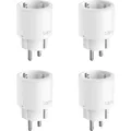Produktbild: TAPO Energieverbrauchsanzeige (4er Pack) Smarte Mini WLAN Steckdose Weiß