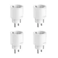 Produktbild: TAPO Energieverbrauchsanzeige (4er Pack) Smarte Mini WLAN Steckdose