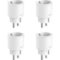 Produktbild: TAPO Energieverbrauchsanzeige (4er Pack) Smarte Mini WLAN Steckdose Weiß