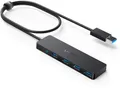 Produktbild: Anker Leistungsstarker 4-Port USB 3.0 Datenhub 60 cm Kabel Notebook MacBook PC