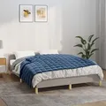 Produktbild: Vidaxl Weighted Blanket Blue 137x200 Cm 6 Kg Fabric