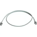 Produktbild: Telegärtner 100008028 RJ45 Netzwerkkabel, Patchkabel CAT 6a S/FTP 0.25 m Grau...