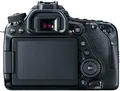 Produktbild: Canon EOS 80D DSLR Digitalkamera Gehäuse Body (24,2 Megapixel, 7,7 cm (3 Zoll) Display, APS-C Dual Pixel CMOS AF Sensor, 45 AF-Kreuzsensoren, DIGIC 6 Bildprozessor, NFC und WLAN, Full-HD), schwarz