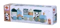 Produktbild: Eichhorn 100003804 Wooden Train, Grey/Light Blue
