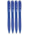 Produktbild: BIC BU3 Grip 1.0 Blau Retractable Ball Pen 4 Stück Stationery