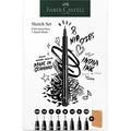 Produktbild: FABER-CASTELL Pitt Artist Pen Handlettering-Set schwarz, 1 Set