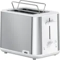 Produktbild: BRAUN Toaster HT 1510 WH 2 Scheiben 900Watt weiß - Weiß