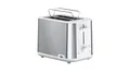 Produktbild: Braun PurShine Toaster, 2 Slot Toaster, 8 Levels of Toaster, Highlight and Defrost Functions, Crumb Catcher Tray, HT1510WH, 900W, White