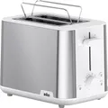 Produktbild: Braun HT 1510 WH Toaster BPA-frei Edelstahl, Weiß
