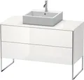 Produktbild: Duravit XSquare Konsolenwaschtischunterbau bodenstehend, 2 Auszüge, 1200x778x548mm, XS492203939