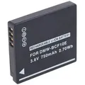 Produktbild: Akku passend für den Panasonic DMW-BCF10, DMW-BCF10E, BCF-10, CGA-S/106C, , CGA-S106C Akku Li-Ion