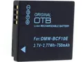 Produktbild: 750mAh Li-Ion Akku für Panasonic DMW-BCF10E  / Panasonic DMW-BCF10 / CGA-S106C