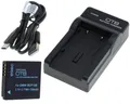 Produktbild: OTB Digital Kamera Akku + Akkuladestation Ladegerät  für Panasonic CGA-S106C