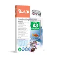 Produktbild: Peach Laminierfolie A3 - 80 mic - 100 pouches - matt - beschreibbar - Premiumqualität für beste Laminierergebnisse - geeignet für alle Laminiergeräte - S-PP580-15