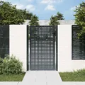 Produktbild: vidaXL Gartentor Anthrazit 100x150 cm Stahl NEU