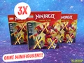 Produktbild: OHNE FIGUREN!!! 3x LEGO® Ninjago 71851 Kais Drachen-Mech Battle Set