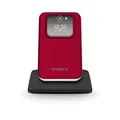 Produktbild: Emporia JOY 2G 2025 Handy Seniorenhandy Klapphandy Notruffunktion SOS Rot