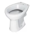 Produktbild: Geberit Stand-Flachspül-WC Paris waagerecht, weiß