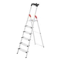 Produktbild: Hailo L80 ComfortLine, Alu-Sicherheits-Stehleiter, 6 Stufen