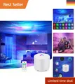 Produktbild: Tischmontierter LED Projektor mit Automatikmodus und Farbwechsel für Romantik