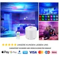 Produktbild: LED Sternenhimmel Projektor Sternenlicht Galaxy Fernbedienung Timer Nachtlicht