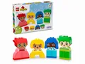 Produktbild: LEGO 10415 DUPLO Große Gefühle, 4 Figuren mit jeweils 2 Gesichtern
