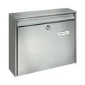 Produktbild: Briefkasten Borkum 3877 Ni H.322mm B.362mm T.100mm VA DIN C4 BURG-WÄCHTER