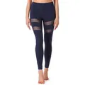 Produktbild: Merry Style Leggings Damen Lange Leggings Fitnesshose aus Viskose MS10-232 (1-tlg) elastischer Bund blau L