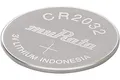 Produktbild: Murata CR2032-BEABAE Knopfzelle CR 2032 Lithium 3V 5St.