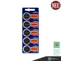 Produktbild: 5 x Batterien Murata eh. Sony CR2032 Lithium Knopfzelle 220mAh 3V