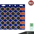 Produktbild: 20 x Batterien Murata eh. Sony CR2032 Lithium Knopfzelle 220mAh 3V
