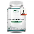 Produktbild: Nu U Nutrition Glucosamin Sulfat 1500mg 2KCI  Tabletten