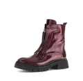 Produktbild: Gabor Damen Biker Boots, Frauen Stiefeletten,uebergangsschuhe,uebergangsstiefel,hoch,Stiefel,Bootee,Booties,Bordo (Altsilber),39 EU / 6 UK