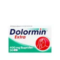 Produktbild: Dolormin® Extra – Schnelle Hilfe bei Schmerzen – wie Kopf-, Zahn- und Regelschmerzen – mit Ibuprofen-Lysin – 30 Stück